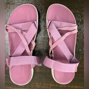 Merrell Women’s Size 11 District 4 Mendi Mauve Open Toe Sandals Shoes Active